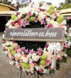 ส่งพวงหรีด-พระสิงห์วรมหาวิหาร-กลุ่มงานรังสีวิทยา