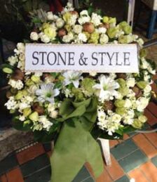ส่งพวงหรีด-วัดหัวลำโพง-Stone-&-Style