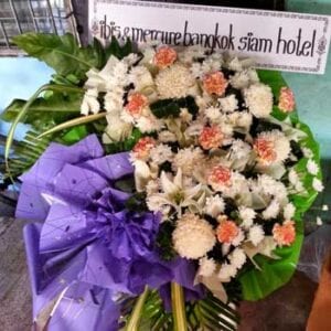 ส่งพวงหรีดวัดห้วยพลู-นครชัยศรี-นครปฐม-โดยร้านพวงหรีดธรรมะ