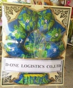 ส่งพวงหรีดวัดโพธิ์ทอง อำเภอนครหลวง จังหวัดอยุธยา จาก D-One Logisticsฯ