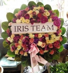 ร้านพวงหรีด วัดเจ้าอาม โดย ร้านพวงหรีดธรรมะ ผู้สั่งพวงหรีด IRIS TEAM