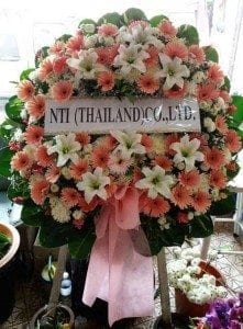 ส่งพวงหรีดวัดดอน เขตสาทร จังหวัดกรุงเทพ จาก NTI (THAILAND) CO.,LTD.