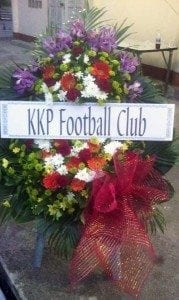 ส่งพวงหรีดวัดนางบวช อำเภอเดิมบางนางบวช สุพรรณบุรี จาก KKP Football Club