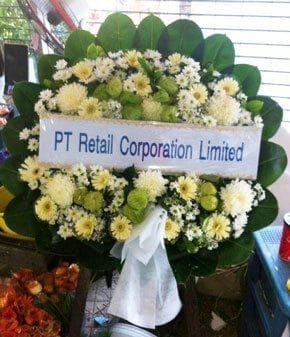 ร้านพวงหรีดวัดนิมมานรดี ภาษีเจริญ จังหวัดกรุงเทพ จากPT Retail Corporation Limited