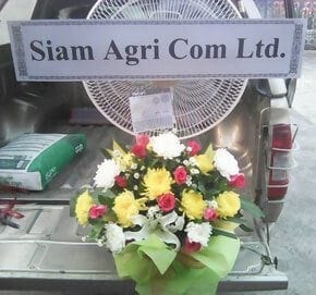 ร้านพวงหรีดวัดประสาท อำเภอเมือง จังหวัดอยุธยา จากSiam Agri Com Ltd.