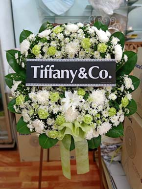 ร้านพวงหรีดวัดจันทนาราม จันทบุรี พวงหรีดจาก Tiffany&co