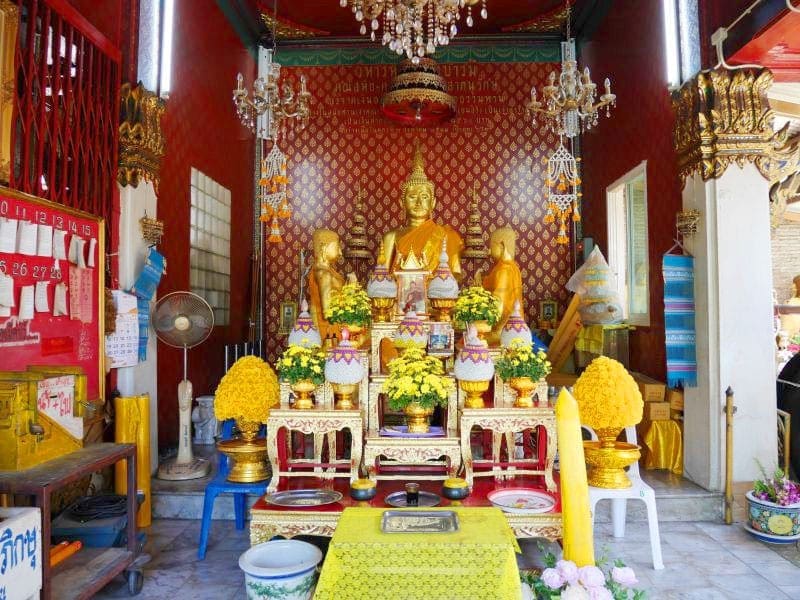 จุดไหว้พระ วัดสุนทรธรรมทาน ภาพโดยร้านพวงหรีดธรรมะ
