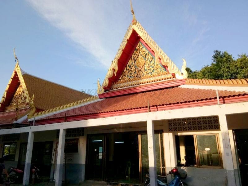 ศาลา วัดคลองเตยใน ภาพโดยร้านพวงหรีดธรรมะ