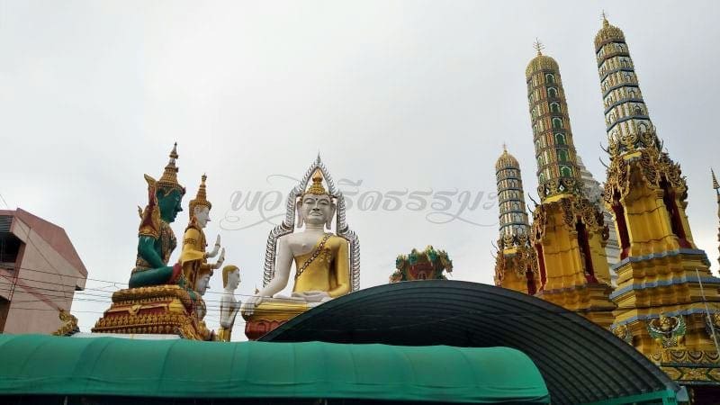 องค์พระใหญ่ วัดขุนจันทร์ ภาพโดยร้านพวงหรีดธรรมะ