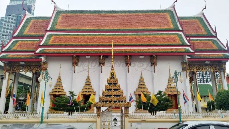 โบสถ์ วัดสุวรรณ คลองสาน ภาพโดยร้านพวงหรีดธรรมะ