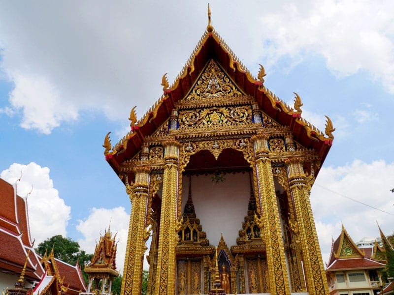 โบสถ์ วัดเทพลีลา ภาพโดยร้านพวงหรีดธรรมะ