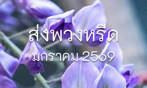 ประวัติส่งพวงหรีด ม.ค. 2569 ประวัติส่งพวงหรีด มกราคม 2569